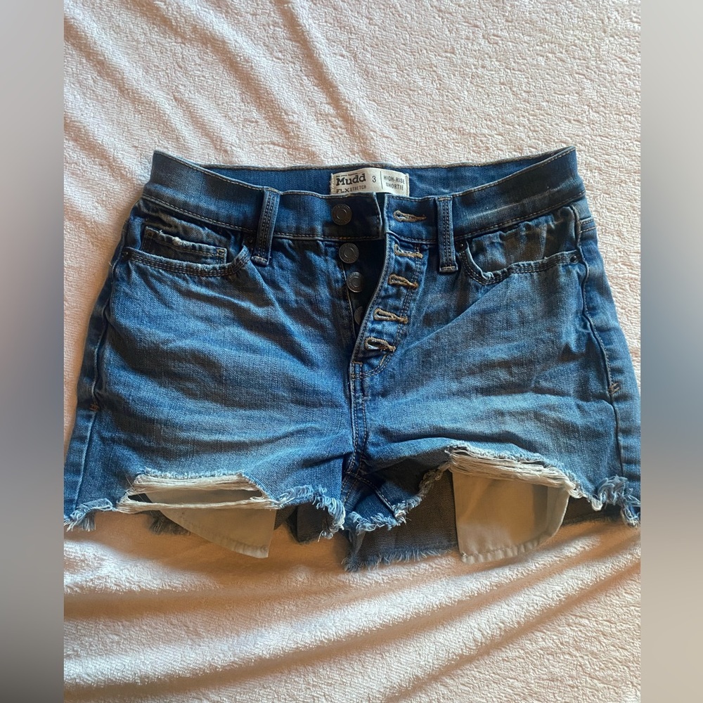 MUDD short high weighted Jean shorts size 3